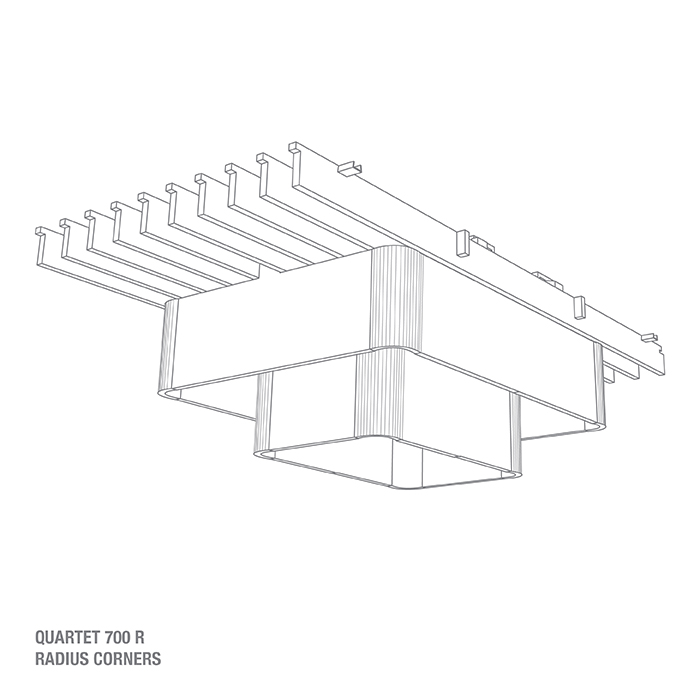 QUARTET 700 R - RADIUS CORNER